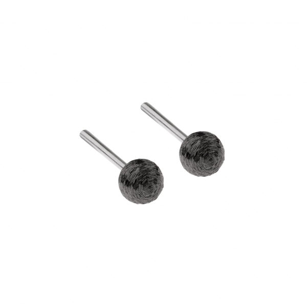 Ernstes Design Ohrringe Ref.-Nr.: E406 EST/- Edelstahl, schwarz