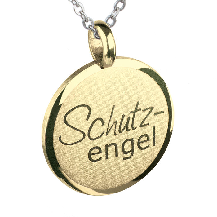Ernstes Design Anh&auml;nger Ref.-Nr.: AN521  Vergoldet/- Edelstahl, gold