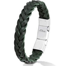 S. Oliver Armband Ref.-Nr.: SO748/01 Edelstahl LEDER
