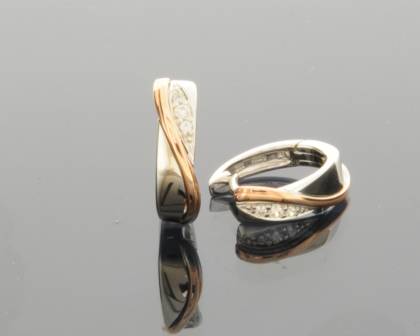 Kopf.-und Ohrschmuck Ref.-Nr.: 7089600 333/- Gold 6 Zirkonia 