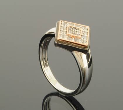 Handschmuck Ref.-Nr.: 7457820 925/- Silber 21 Zirkonia 