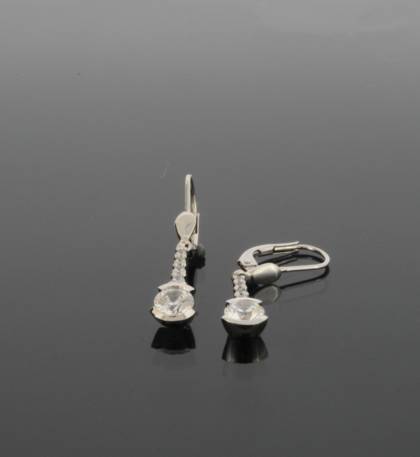 Kopf.-und Ohrschmuck Ref.-Nr.: 6976950 333/- Gold 10 Zirkonia  Wei&szlig; Unbekannt/ Nicht Definierbar Brillantschliff 