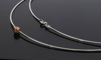 Halsschmuck Ref.-Nr.: 7652850 925/- Silber 1 Zirkonia 