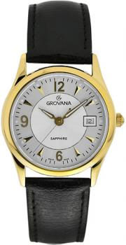 Damenuhren Stahl Leder Quartz 30 Meter Ref.-Nr.: 3206.1112 