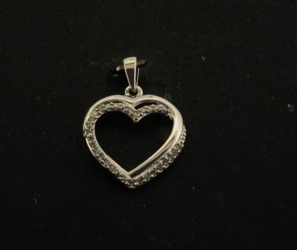 Halsschmuck Ref.-Nr.: 2565290 585/- Gold 31 Diamant Wesselton kleine Einschl&uuml;sse Brillantschliff 0.10ct. 
