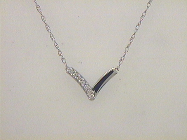 Max Fr&ouml;hlich Halsschmuck Ref.-Nr.: 507/170577/45 925/- Silber, wei&szlig; Zirkonia  Wei&szlig;  L&auml;nge 45cm