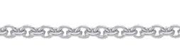 Max Fr&ouml;hlich Ketten Ref.-Nr.: 7850/55 925/rh/- Silber, Rhodiniert L&auml;nge 55cm