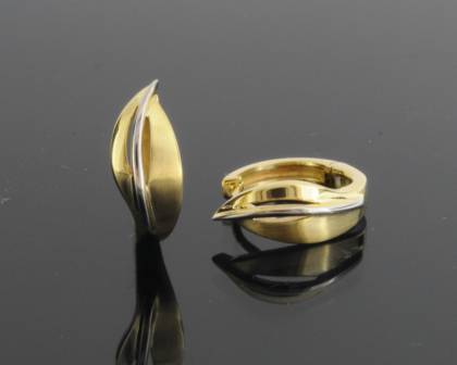 Wilhelm M&uuml;ller Kopf.-und Ohrschmuck Ref.-Nr.: 709096019 333/- Gold, GG/rh
