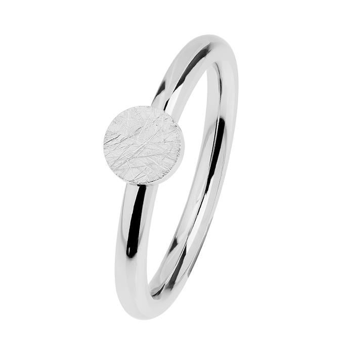 Ernstes Design Ringe Ref.-Nr.: R471.55 Edelstahl, wei&szlig; Ringgr&ouml;&szlig;e 55