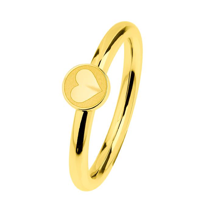 Ernstes Design Ringe Ref.-Nr.: R478.55 Edelstahl, gold Ringgr&ouml;&szlig;e 55