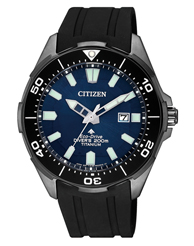 Citizen Herrenuhren Ziffernblatt: Blau Index  TITAN/- Titan Kunststoff Band Solar 200 Meter Ref.-Nr.: BN0205-10L Ind.-Nr: E168-R009401
