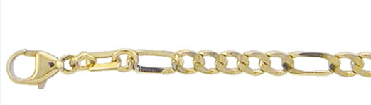 Max Fr&ouml;hlich Armband Ref.-Nr.: F36E02/19 333/- Gold, gelb L&auml;nge 19cm