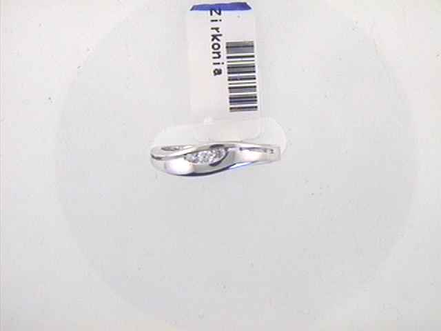 Max Fr&ouml;hlich Handschmuck Ref.-Nr.: 660/174196/48 925/rh/- Silber, Rhodiniert 3 Zirkonia  Wei&szlig;  Ringgr&ouml;&szlig;e 48