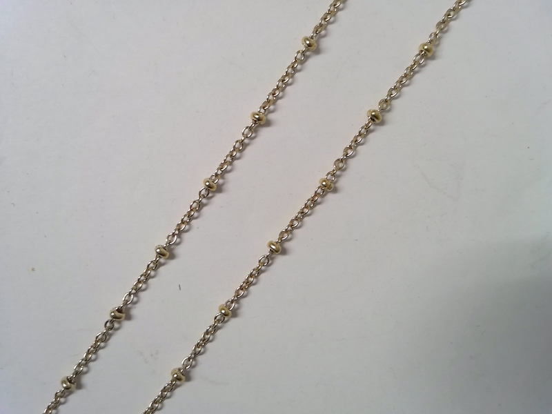 Traumf&auml;nger Traumf&auml;nger Kettenturm Ketten Ref.-Nr.: SC022G90  Vergoldet/- Edelstahl, gold L&auml;nge 90cm
