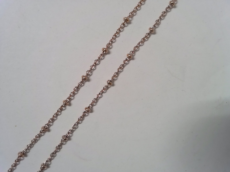 Traumf&auml;nger Traumf&auml;nger Kettenturm Ketten Ref.-Nr.: SC022R90  Vergoldet/- Edelstahl, Ros&eacute; L&auml;nge 90cm