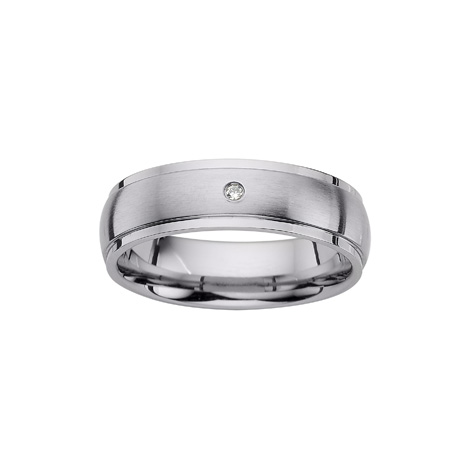 Engelkemper Ringe Ref.-Nr.: BFRE9093/52 Edelstahl, Silber 1 Zirkonia  Wei&szlig;  Ringgr&ouml;&szlig;e 56 Individual-Nr. BFRE9093/56