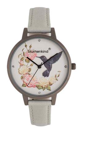 Blumenkind Blumenkind Uhr Damenuhren Ziffernblatt: Schwarz Index  Leder Quartz 30 Meter Ref.-Nr.: 15081969RBKPBK Ind.-Nr: 15081969