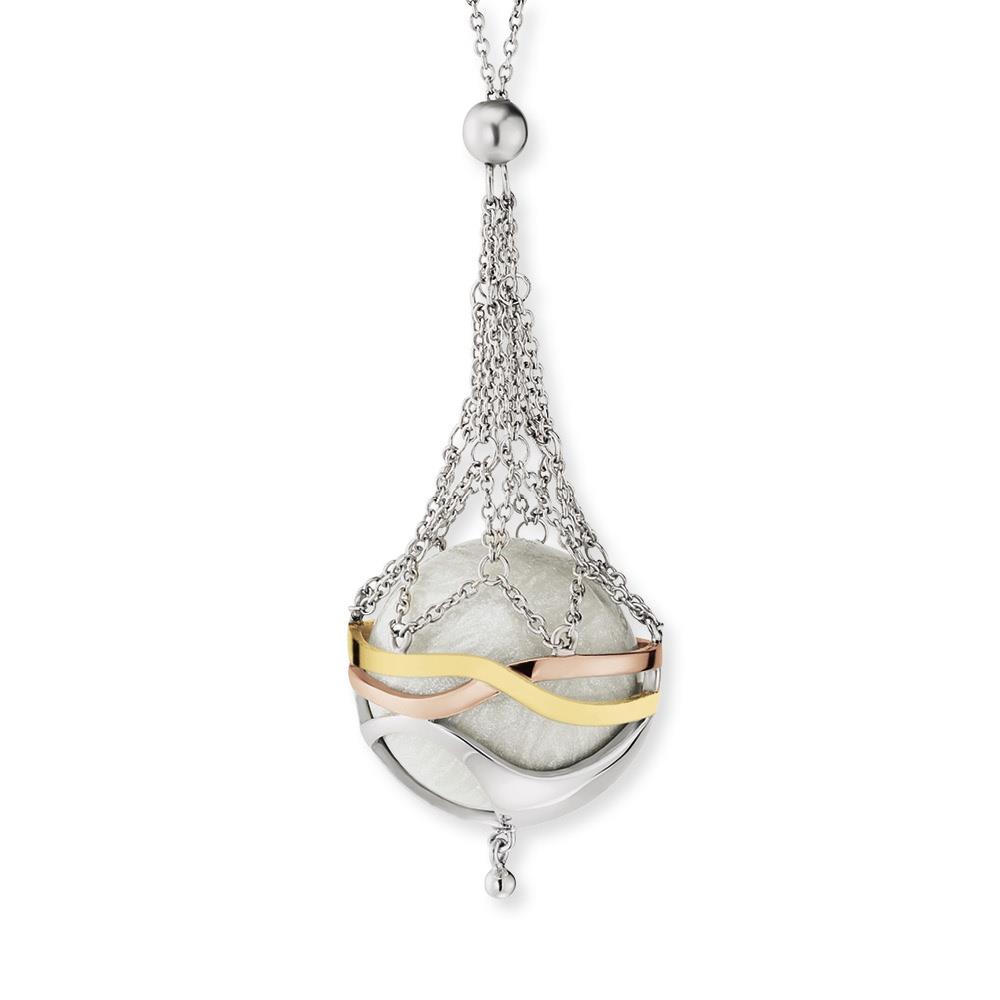 Engelrufer Halsschmuck Ref.-Nr.: ERN-20-PARADISE-XS-T 925/- Silber, Rhodiniert L&auml;nge 50+5cm