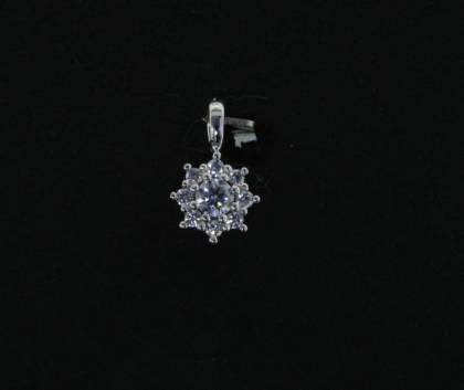 Wilhelm M&uuml;ller Halsschmuck Ref.-Nr.: 650855019 333/- Gold, wei&szlig; Zirkonia  Wei&szlig; 