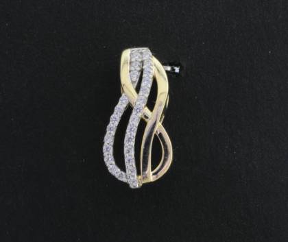 Halsschmuck Ref.-Nr.: 650876019 333/- Gold, gold 25 Zirkonia  Wei&szlig; 