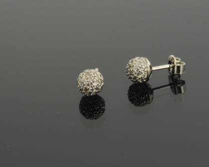 Wilhelm M&uuml;ller Kopf.-und Ohrschmuck Ref.-Nr.: 705431019 333/- Gold, wei&szlig; Zirkonia  Wei&szlig; 