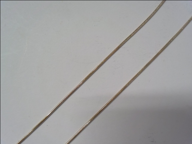 Street Halsschmuck Ref.-Nr.: SC081G42 EST/- Stahl, gelb L&auml;nge 42cm