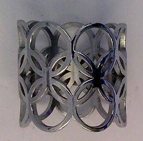 Engelkemper Handschmuck Ref.-Nr.: 4-202509-001 EST/- Stahl, wei&szlig; Ringgr&ouml;&szlig;e 58 oder 60 Individual-Nr. ST9-015R/58