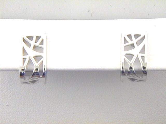 Max Fr&ouml;hlich Kopf.-und Ohrschmuck Ref.-Nr.: 88/179841 925/- Silber, Rhodiniert