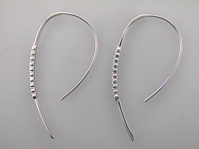 Max Fr&ouml;hlich Kopf.-und Ohrschmuck Ref.-Nr.: 19-113 925/- Silber, Rhodiniert Zirkonia  Wei&szlig; 