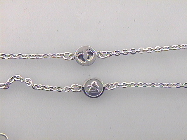 Max Fr&ouml;hlich Armschmuck Ref.-Nr.: 22/178678/14+ 925/- Silber, Rhodiniert L&auml;nge 14+cm