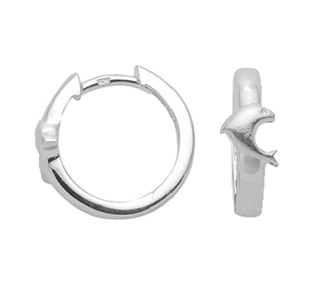 Max Fr&ouml;hlich Ohrschmuck Ref.-Nr.: OS 150173 925/- Silber, Rhodiniert