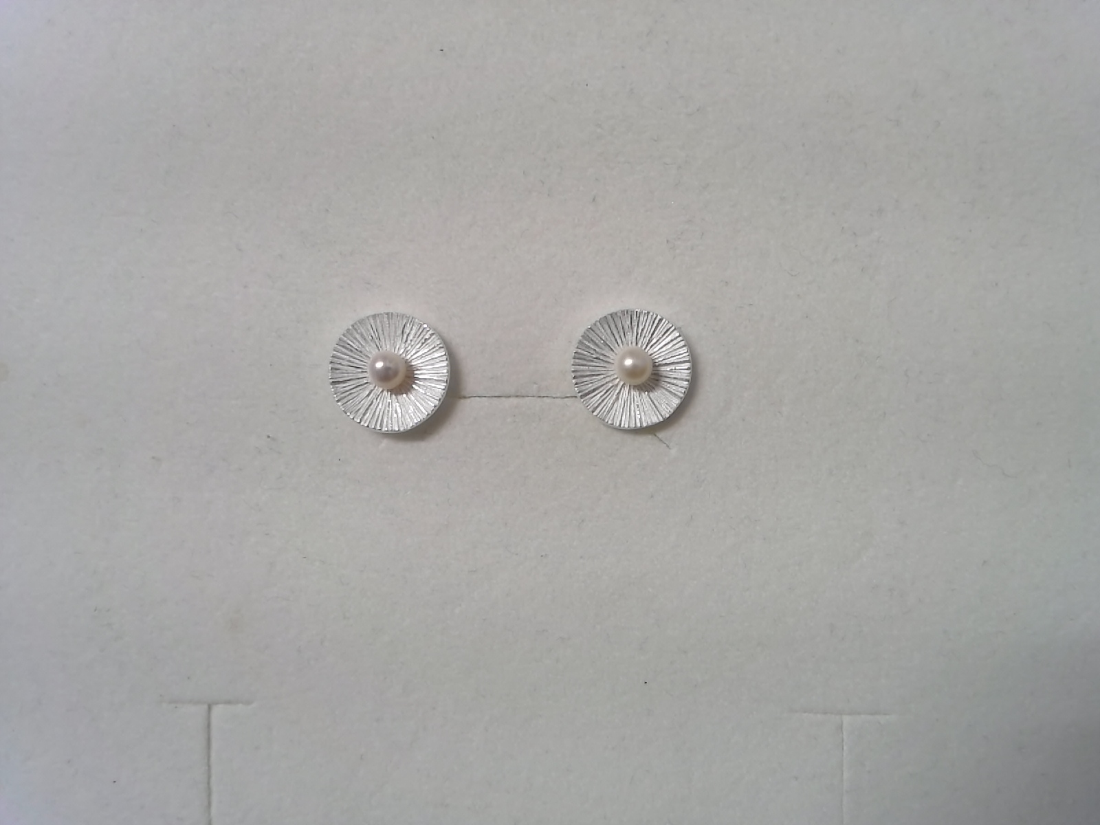 Linkenheil Ohrschmuck Ref.-Nr.: 1890-3923 925/- Silber, wei&szlig; 2 S&uuml;&szlig;wasser Zuchtperle 3,5-4,0 mm Wei&szlig; Rund