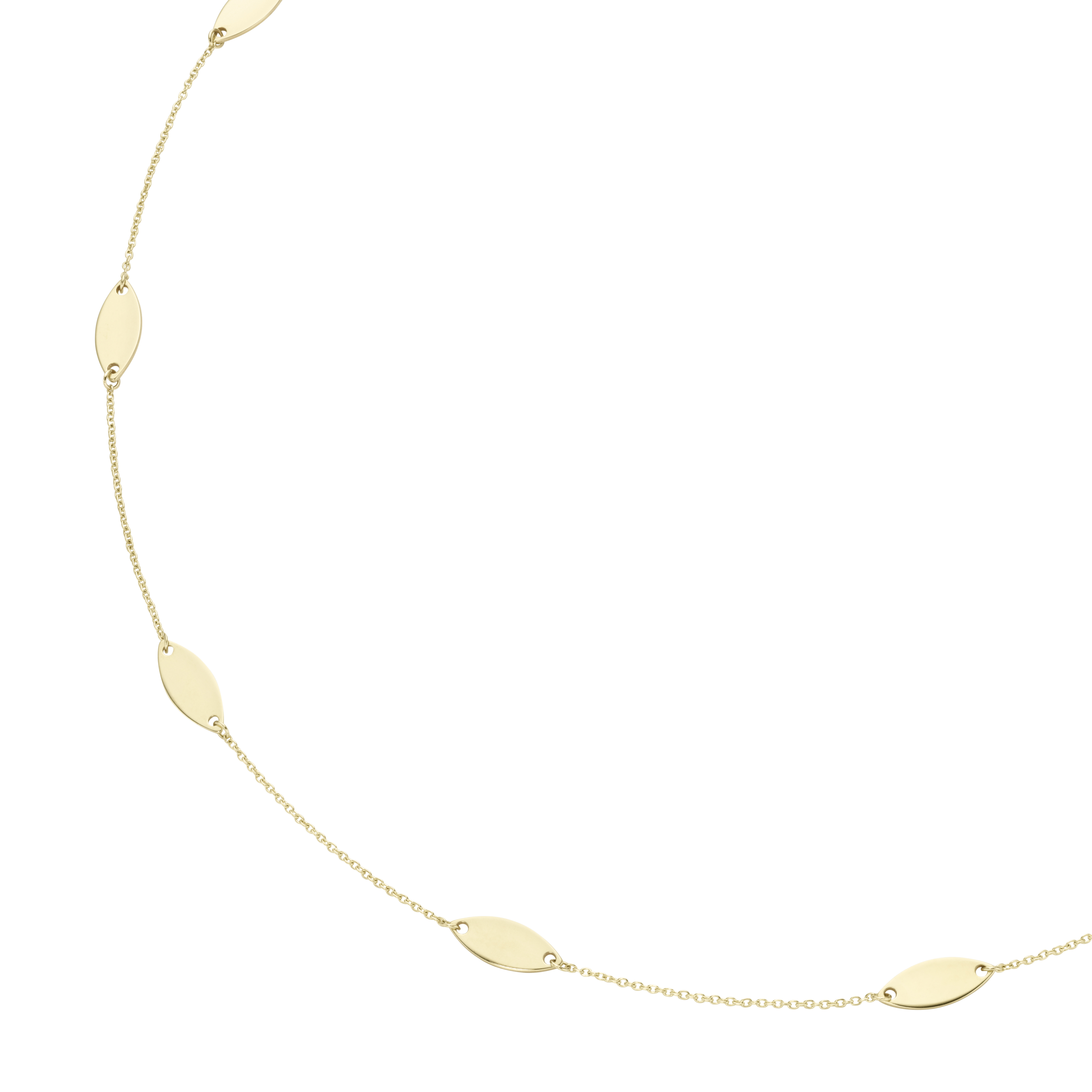 Schmuckkollektion Kriegbaum Halsschmuck Ref.-Nr.: 99046040450 375/- Gold, gelb L&auml;nge 45cm