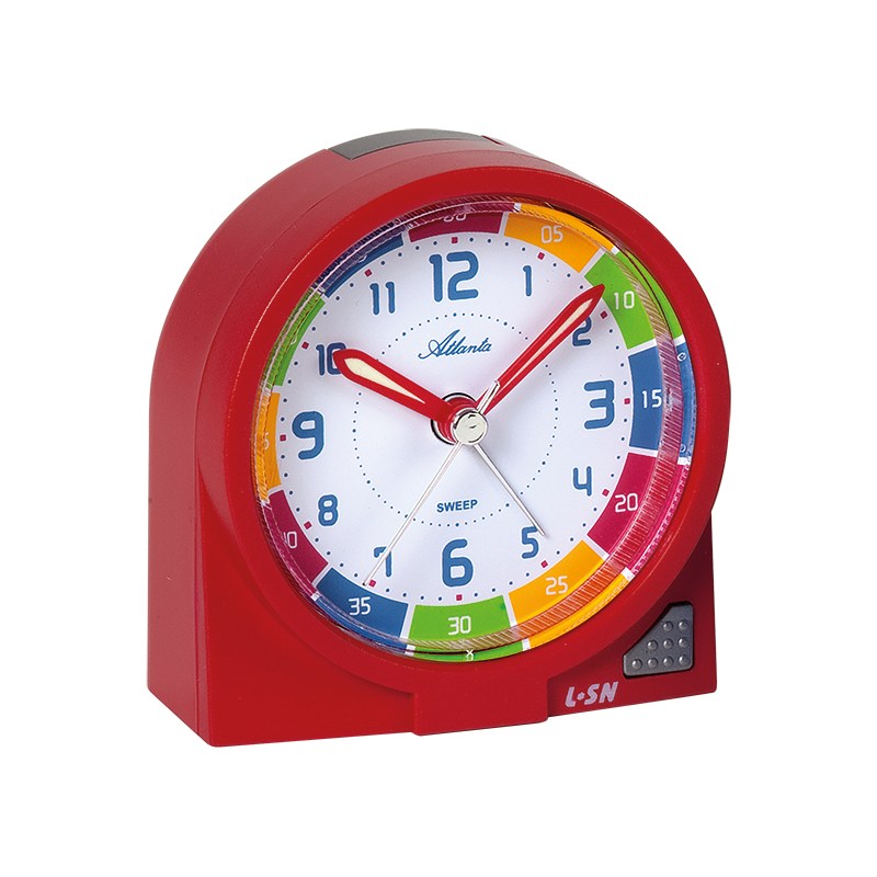 Atlanta Kinder Wecker Ziffernblatt: Weiss  Quartz Ref.-Nr.: 3-201527-001