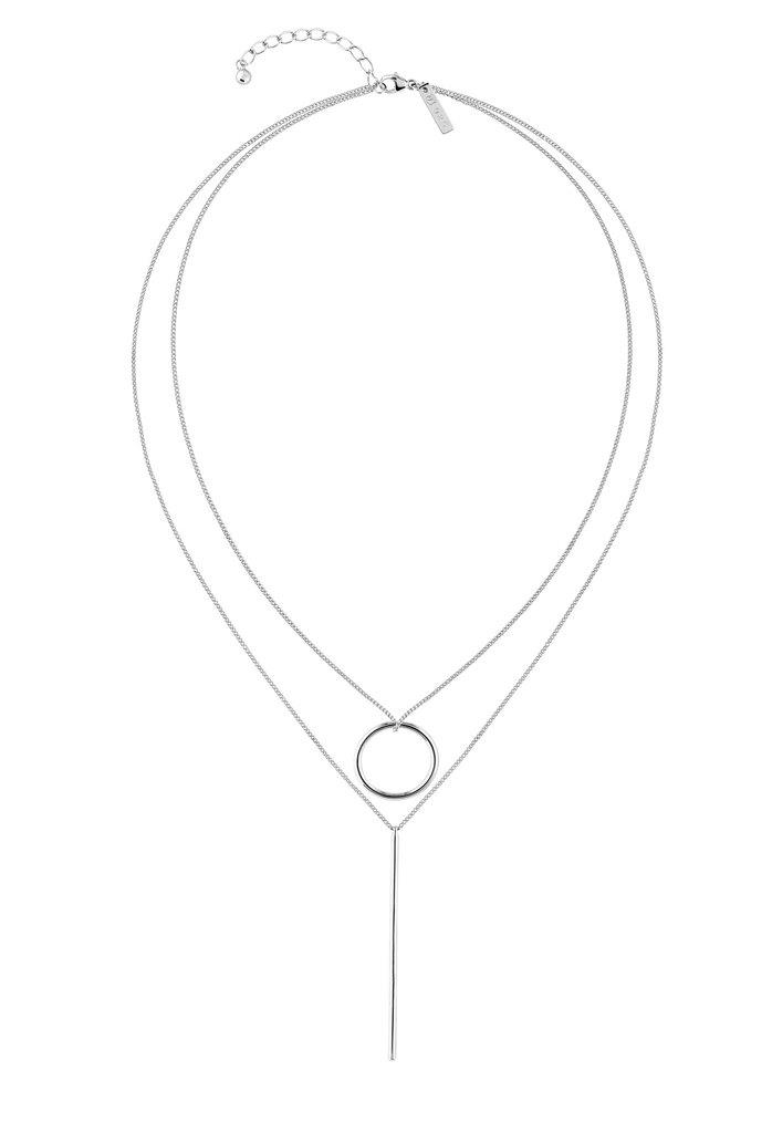 Traumwerk Halsschmuck Ref.-Nr.: TK015-S 925/- Silber, Rhodiniert L&auml;nge 42+5cm