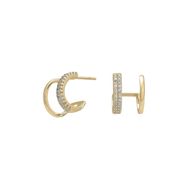 Nordahl Joanli Nor Kopf.-und Ohrschmuck Ref.-Nr.: 345 245-3 925/- Silber, gelb Zirkonia  Wei&szlig; 