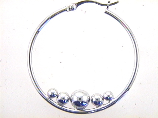 Max Fr&ouml;hlich Ohrschmuck Ref.-Nr.: 507/180616 925/rh/- Silber, Rhodiniert Individual-Nr. 18061601