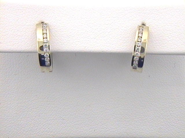 Ohrschmuck Ref.-Nr.: OS 171879 333/- Gold, gelb Zirkonia  Wei&szlig;  Individual-Nr. 17187904