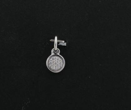 Halsschmuck Ref.-Nr.: 256604019 585/- Gold, wei&szlig; 7 Diamant Wesselton grobe Einschl&uuml;sse Brillantschliff 0,04ct. 