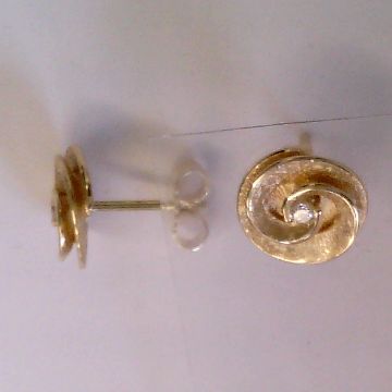 Engelkemper Ohrschmuck Ref.-Nr.: 6-208340-001 585/- Gold, gelb 2 Diamant Wesselton kleine Einschl&uuml;sse Brillantschliff 0,06ct. 