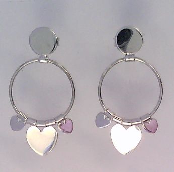 Engelkemper Ohrschmuck Ref.-Nr.: 5-210309-001 925/rh/- Silber, Rhodiniert