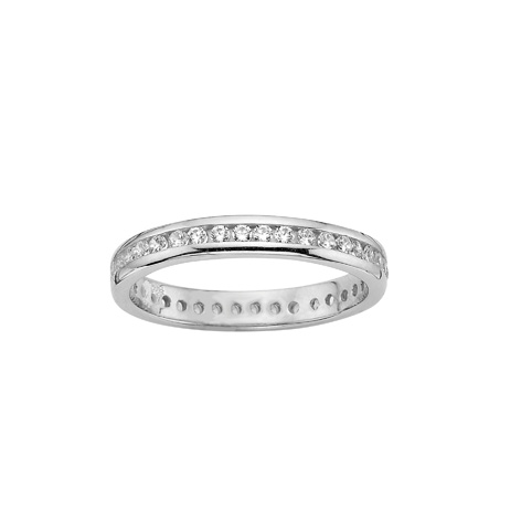 Engelkemper Ring Ref.-Nr.: 6-204711-001 375/- Gold, wei&szlig; Zirkonia  Wei&szlig;  Ringgr&ouml;&szlig;e 54