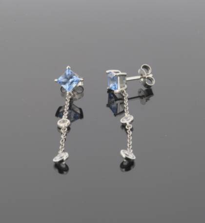 Ohrschmuck Ref.-Nr.: 742781019 925/rh/- Silber, Rhodiniert Individual-Nr. Z719