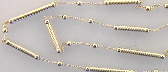Max Fr&ouml;hlich Halsschmuck Ref.-Nr.: 360/181562/45 585/- Gold, gelb L&auml;nge 45cm