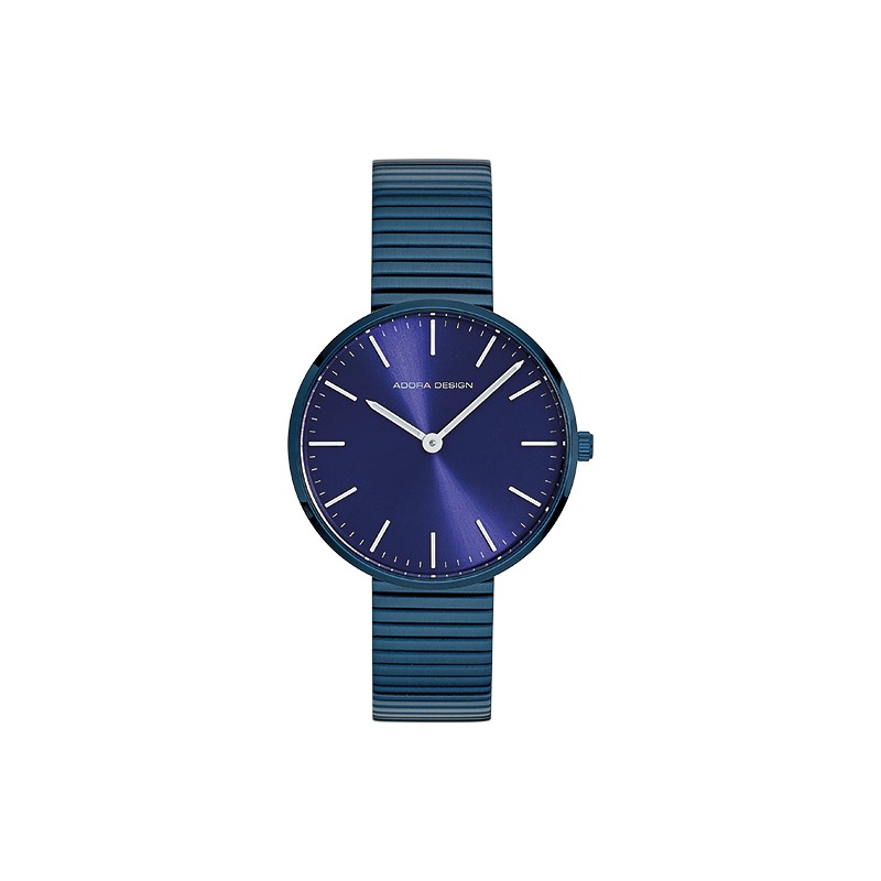 Adora Damenuhren Ziffernblatt: Blau Index  Gliederband Quartz 50 Meter Ref.-Nr.: 1-204243-001 Ind.-Nr: 50587.4