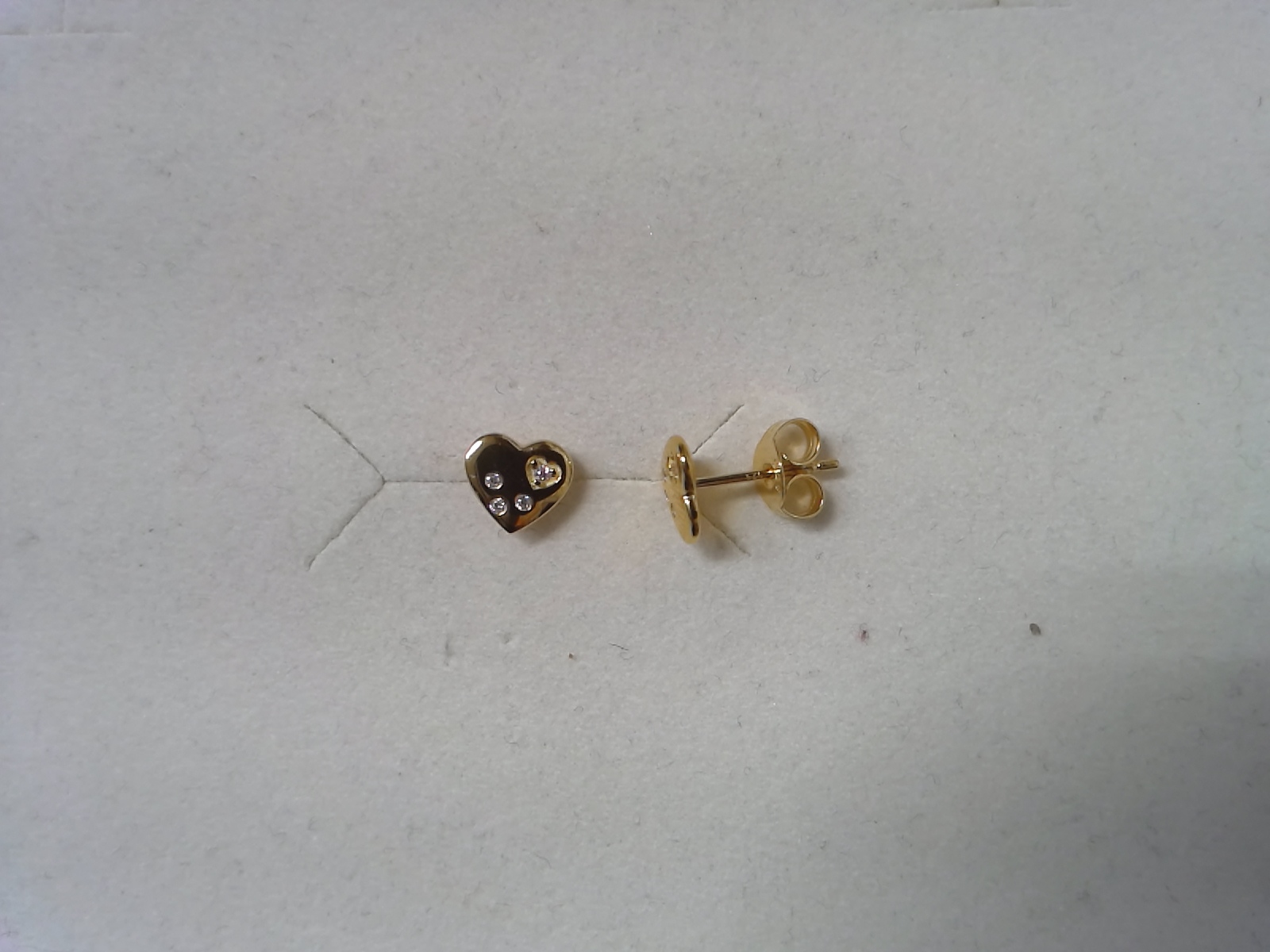 Lilliefee Ohrschmuck Ref.-Nr.: 2029702 925/GP/- Silber, gold Zirkonia  Wei&szlig; 