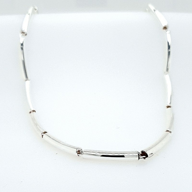 Linkenheil Halsschmuck Ref.-Nr.: 0820-8900 925/- Silber, Silber L&auml;nge 42/45cm
