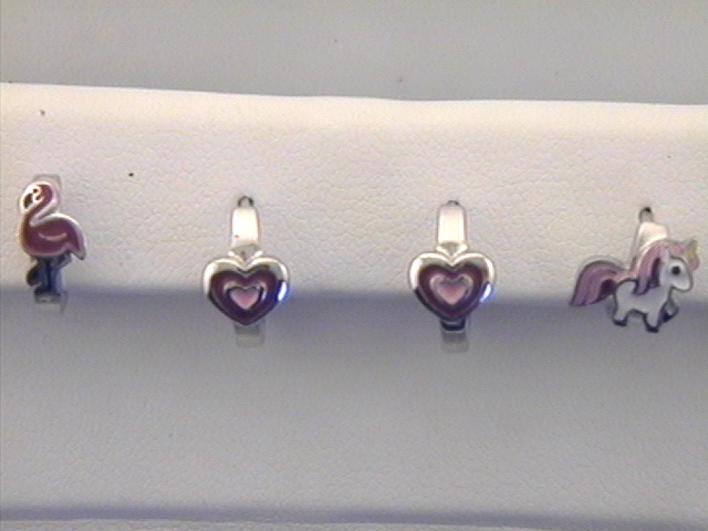 Ohrschmuck Ref.-Nr.: 201/184310 925/rh/- Silber, Rhodiniert