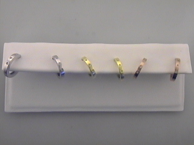 Ohrschmuck Ref.-Nr.: 216/183108 925/- Silber 6 Zirkonia  Wei&szlig; 