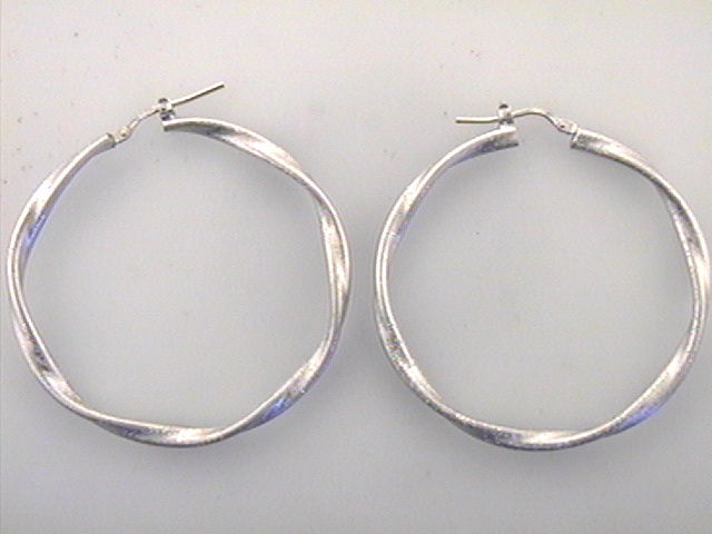 Ohrschmuck Ref.-Nr.: 20-141 925/rh/- Silber, Rhodiniert